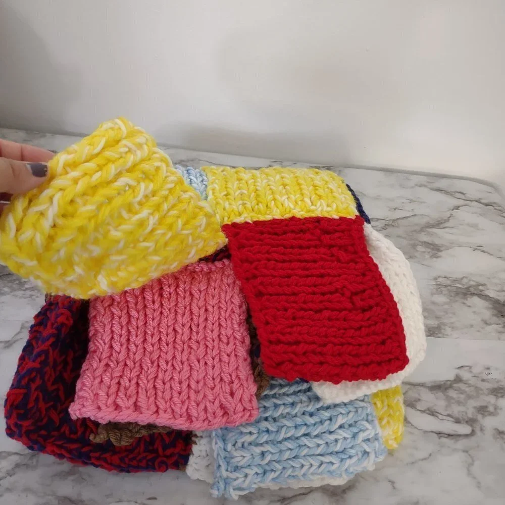 Vintage Granny Rectangular Multicolor Patchwork Grandma core Throw 66‎ x 27 inch